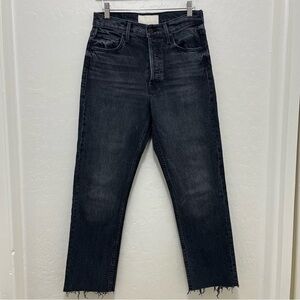 MOTHER SUPERIOR The Tomcat Ankle Jeans On The Fly High Rise Size 28